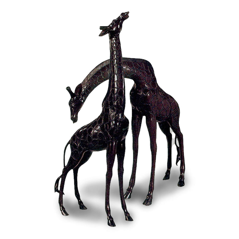 Pair of Giraffes-Custom Bronze Statues & Fountains for Sale-Randolph Rose Collection