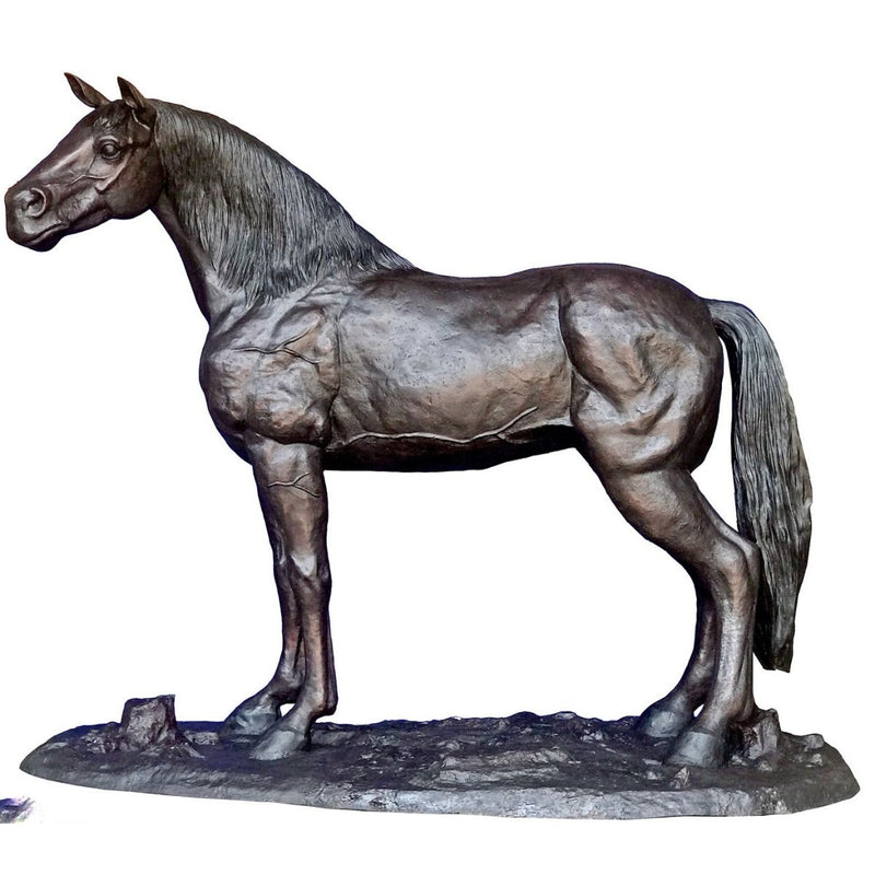 Horse Family - Mare and Foal Sculptures-Custom Bronze Statues & Fountains for Sale-Randolph Rose Collection