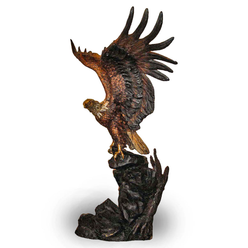 Eagle Taking Flight-Custom Bronze Statues & Fountains for Sale-Randolph Rose Collection