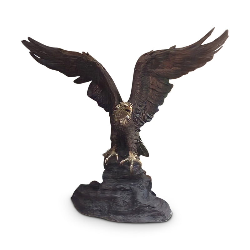 Large Bald Eagle with Wings Spread-Custom Bronze Statues & Fountains for Sale-Randolph Rose Collection