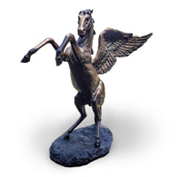 Pegasus Bronze Horses, Left and Right