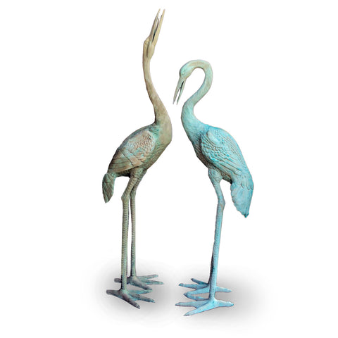 Very Tall Pair of Cranes