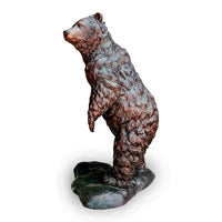 Bronze Standing Bear Statue