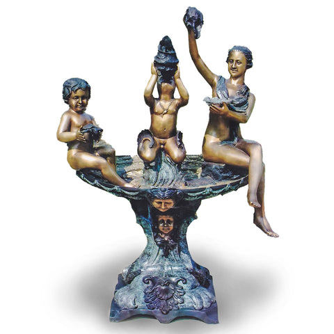 Greco-Roman Inspired Classical Fountain