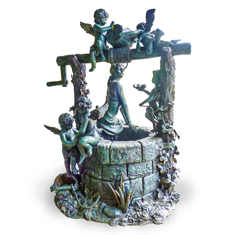 Wishing Well-Custom Bronze Statues & Fountains for Sale-Randolph Rose Collection