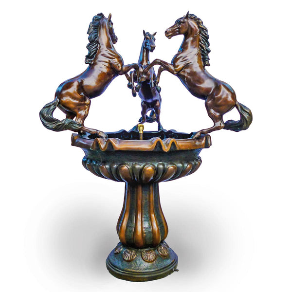 Bronze Horse Fountain Randolph Rose Collection