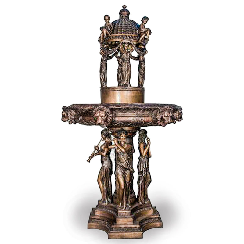 Musical Fountain-Custom Bronze Statues & Fountains for Sale-Randolph Rose Collection