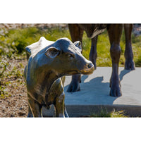 Custom Bronze Holstein Cow-Calf-Custom Bronze Statues & Fountains for Sale-Randolph Rose Collection