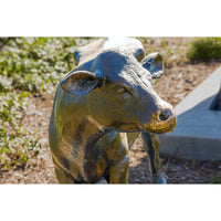 Custom Bronze Holstein Cow-Calf-Custom Bronze Statues & Fountains for Sale-Randolph Rose Collection