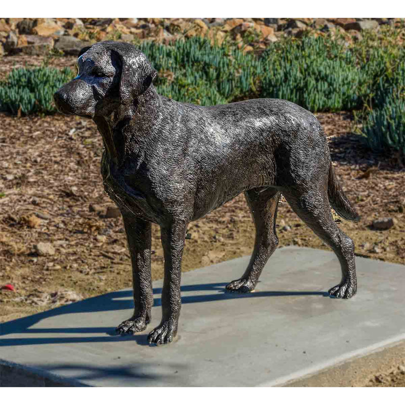 Custom Bronze Labrador Retriever Dog Statue | Randolph Rose Collection