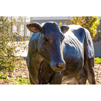 Custom Bronze Holstein Cow Standing-Custom Bronze Statues & Fountains for Sale-Randolph Rose Collection