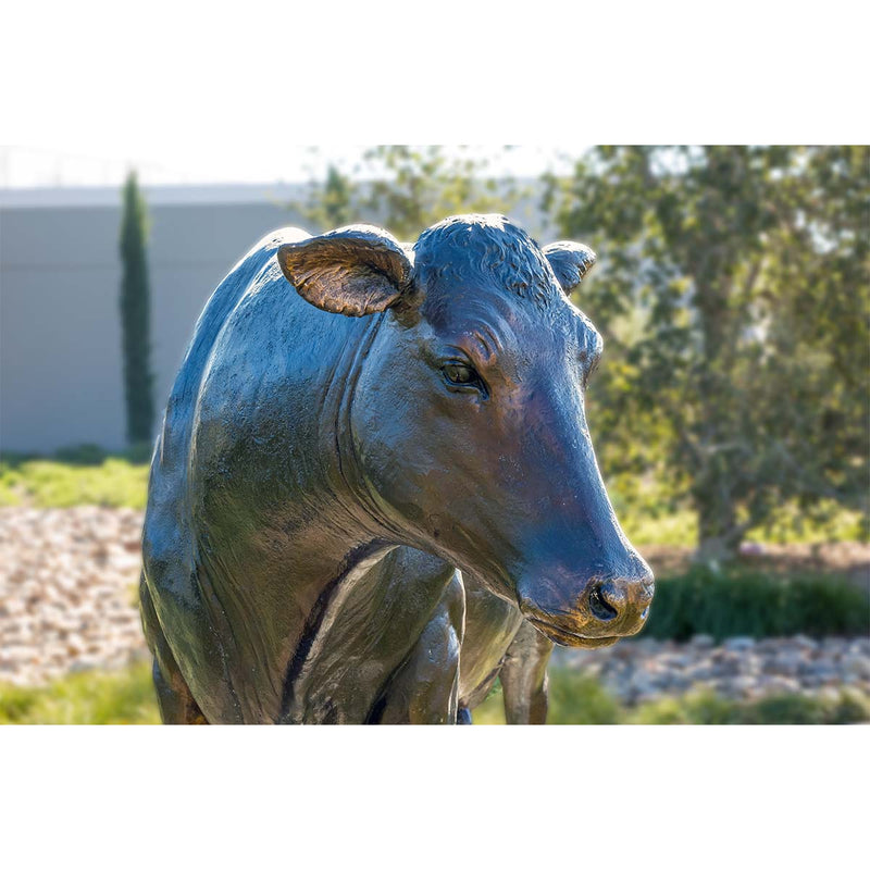 Custom Bronze Holstein Cow Standing-Custom Bronze Statues & Fountains for Sale-Randolph Rose Collection