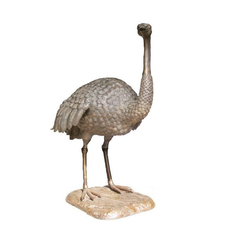 Ostrich-Custom Bronze Statues & Fountains for Sale-Randolph Rose Collection