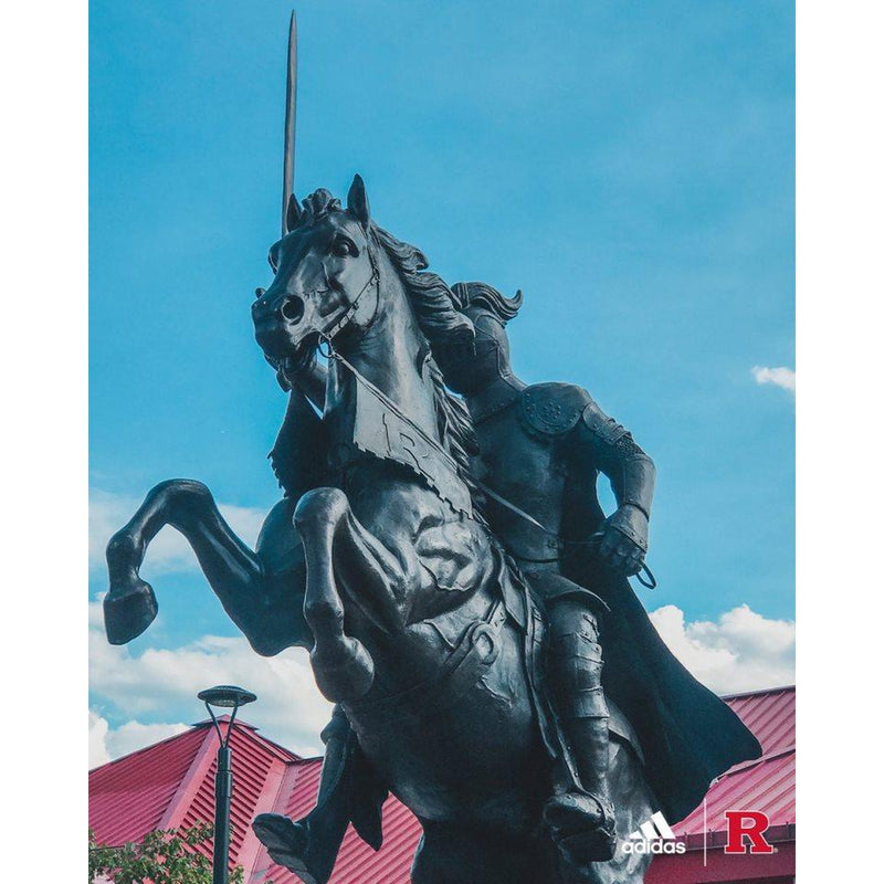 Victory - Custom Rutgers University Horse & Knight Statue-Custom Bronze Statues & Fountains for Sale-Randolph Rose Collection