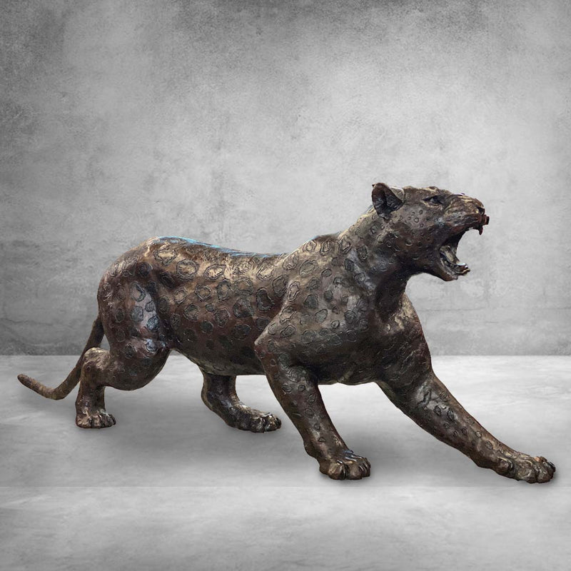 Jaguar Mascot-Custom Bronze Statues & Fountains for Sale-Randolph Rose Collection
