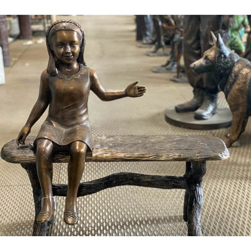 Come Sit With Me-Custom Bronze Statues & Fountains for Sale-Randolph Rose Collection