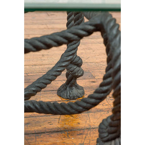 Nautical Rope Table Base - Short