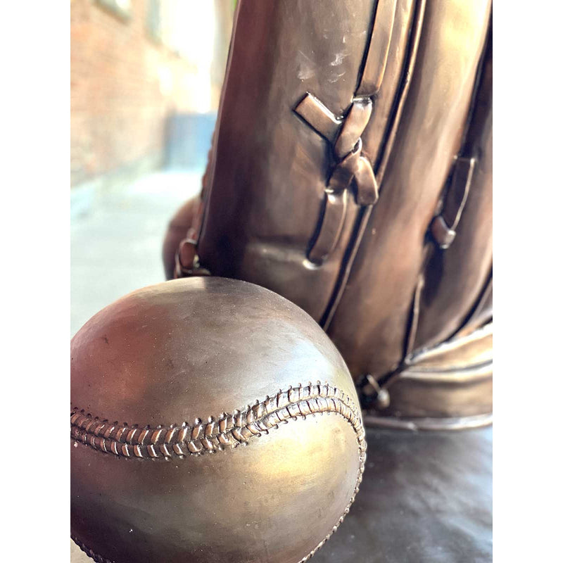 Custom Baseball Glove, Balls & Bats-Custom Bronze Statues & Fountains for Sale-Randolph Rose Collection