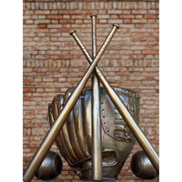 Custom Baseball Glove, Balls & Bats-Custom Bronze Statues & Fountains for Sale-Randolph Rose Collection