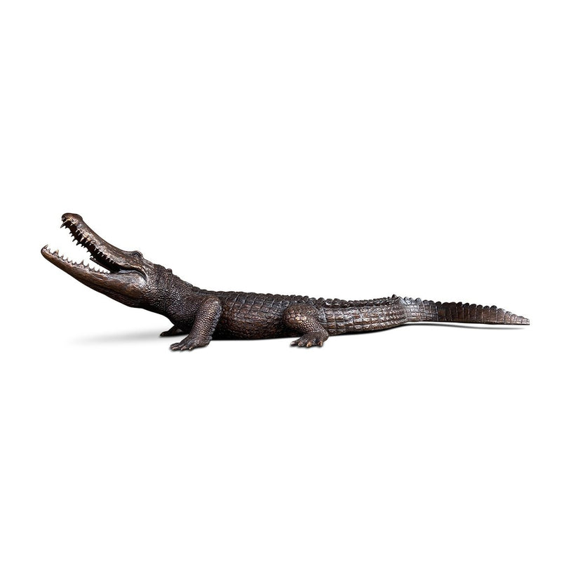 Limited Edition Bronze Alligator-Custom Bronze Statues & Fountains for Sale-Randolph Rose Collection