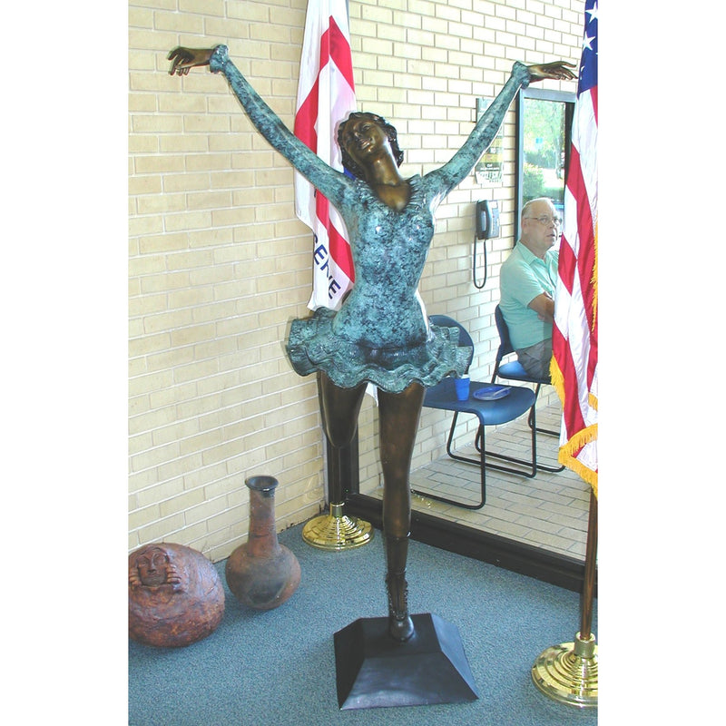 Bronze Statue of a Female Ballerina