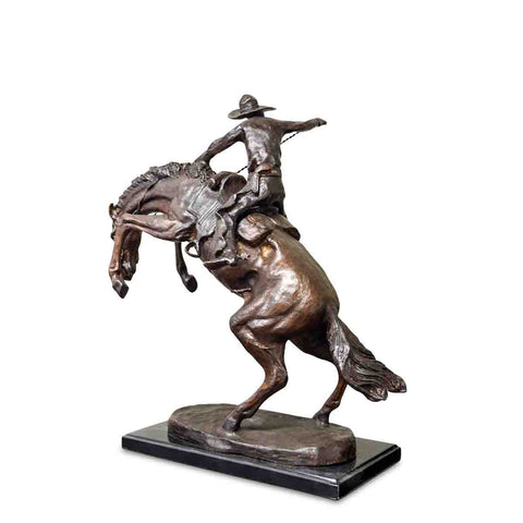 The Bronco Buster Tabletop Sculpture