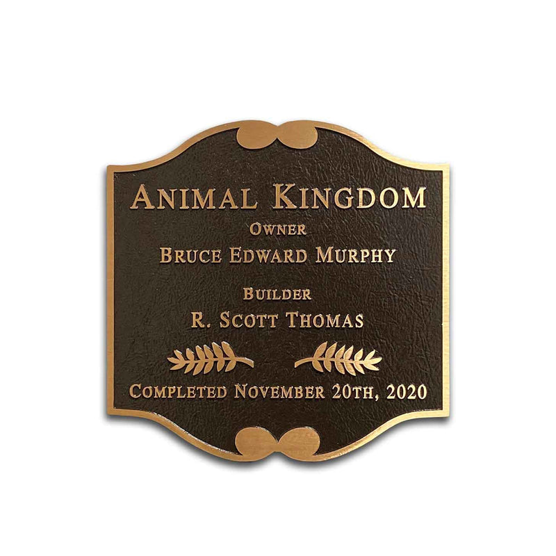 Custom Animal Kingdom Plaque-Custom Bronze Statues & Fountains for Sale-Randolph Rose Collection