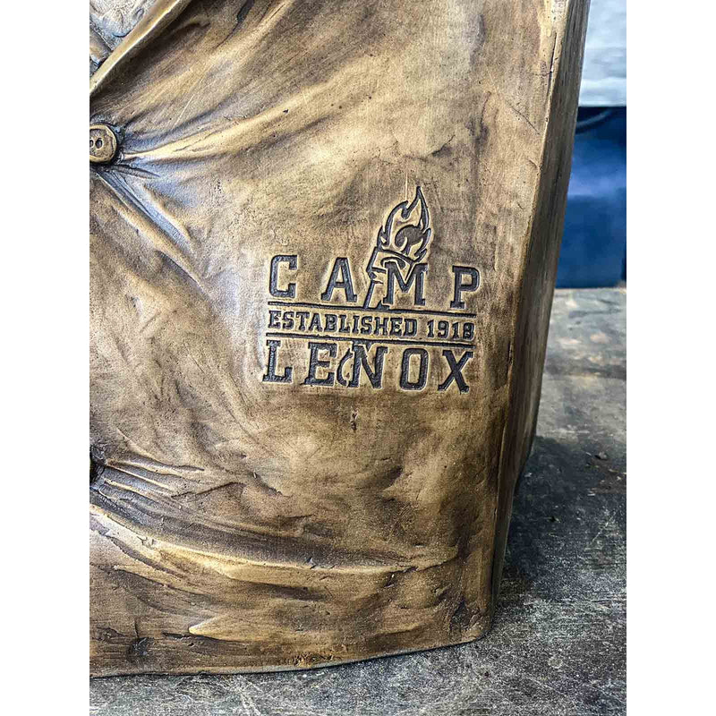 Custom Bronze Bust-Camp Lenox-Custom Bronze Statues & Fountains for Sale-Randolph Rose Collection