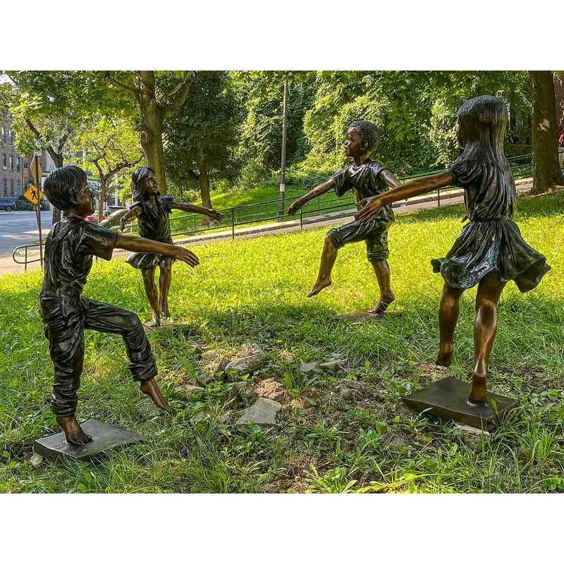 Celebrate Diversity - Dance With Me-Custom Bronze Statues & Fountains for Sale-Randolph Rose Collection