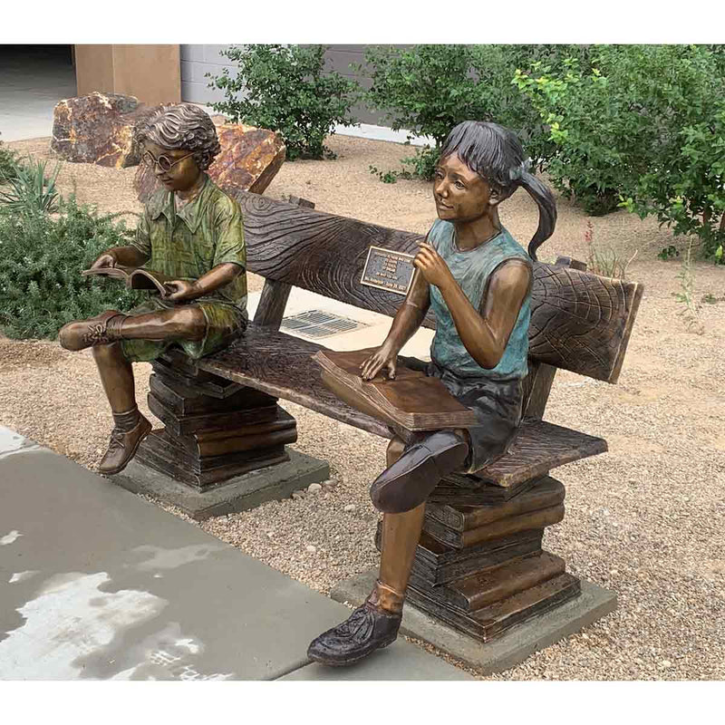 Book Club-Custom Bronze Statues & Fountains for Sale-Randolph Rose Collection