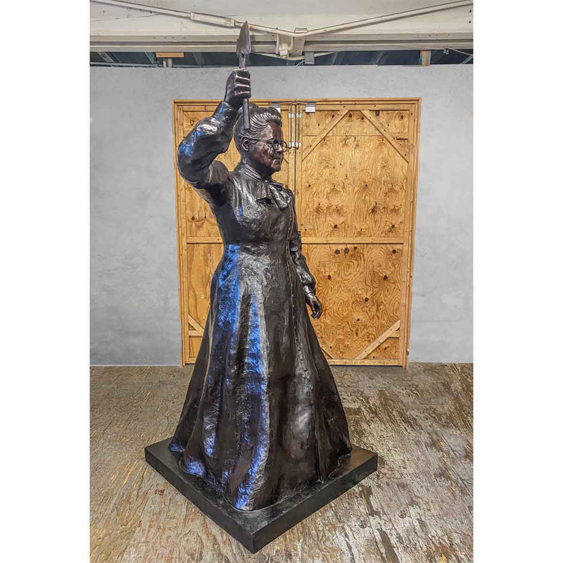 Carry Nation Custom Bronze Statue-Custom Bronze Statues & Fountains for Sale-Randolph Rose Collection