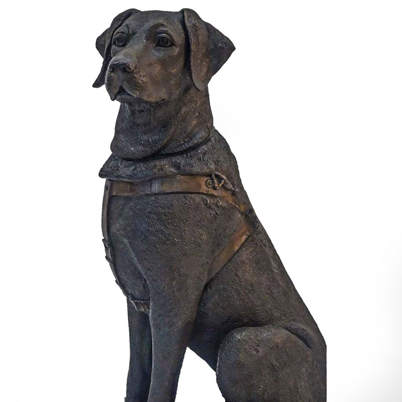 Mattie Memorial K9 Dog Statue-Custom Bronze Statues & Fountains for Sale-Randolph Rose Collection
