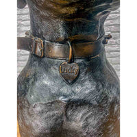 Custom Bronze Statue of a Pitbull - Labrador Retriever (Lab) Mix Breed-Custom Bronze Statues & Fountains for Sale-Randolph Rose Collection
