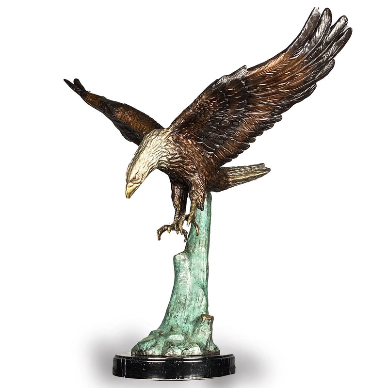 Bronze Eagle Tabletop Sculpture | Randolph Rose Collection