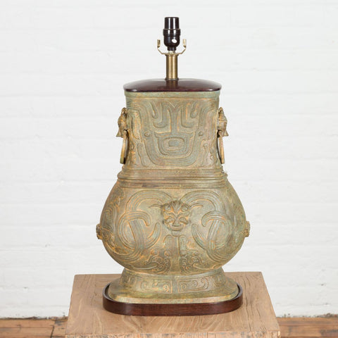 Bronze Vintage Table Lamp