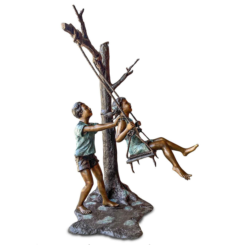 Swing Time-Custom Bronze Statues & Fountains for Sale-Randolph Rose Collection