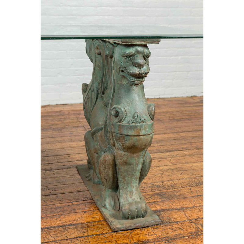Mythical Figures Table Base-Custom Bronze Statues & Fountains for Sale-Randolph Rose Collection