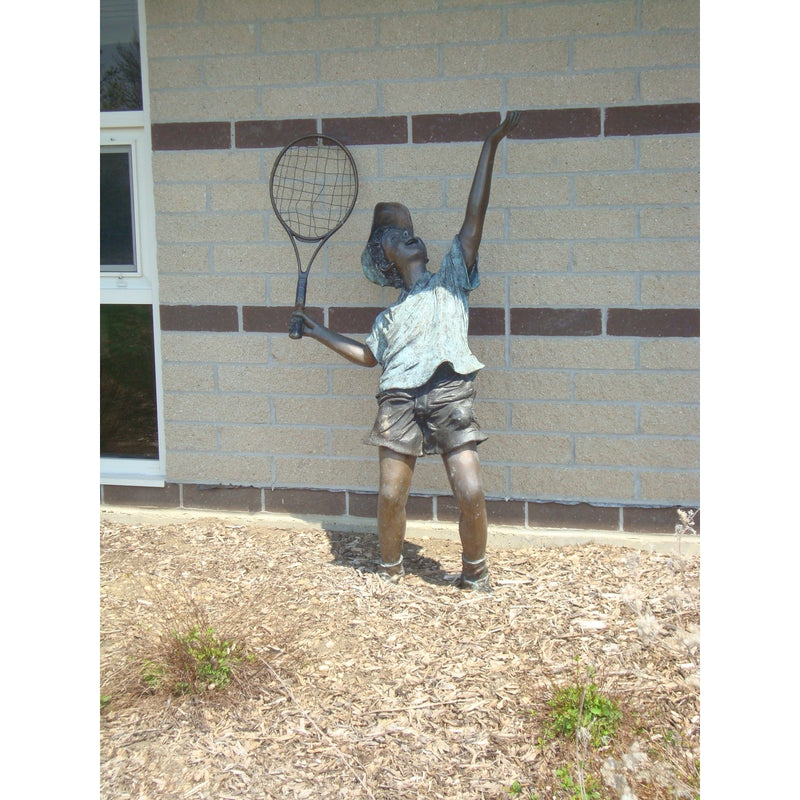 Tennis Ace-Custom Bronze Statues & Fountains for Sale-Randolph Rose Collection
