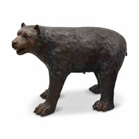 Big Family of Bronze Bear Statues