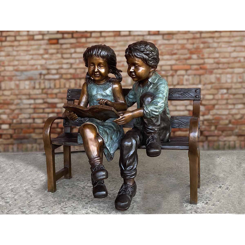 Teach Me-Custom Bronze Statues & Fountains for Sale-Randolph Rose Collection