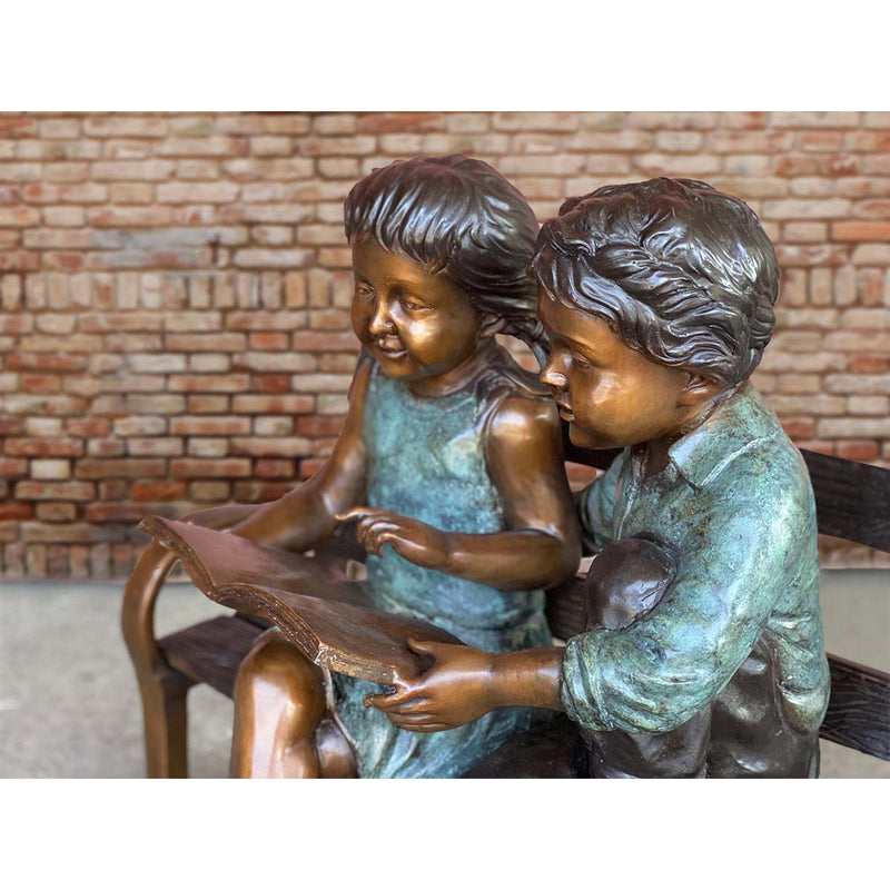 Teach Me-Custom Bronze Statues & Fountains for Sale-Randolph Rose Collection