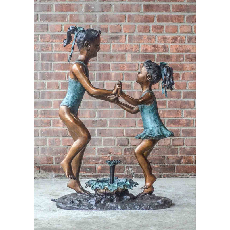 Dancing Sisters Fountain-Custom Bronze Statues & Fountains for Sale-Randolph Rose Collection