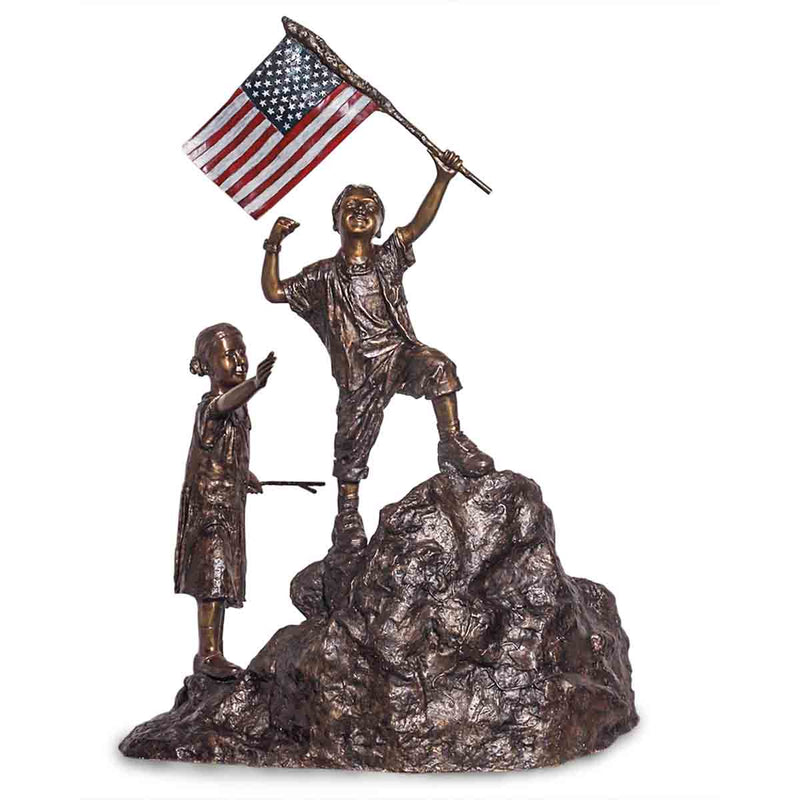 I Love My Country-Custom Bronze Statues & Fountains for Sale-Randolph Rose Collection