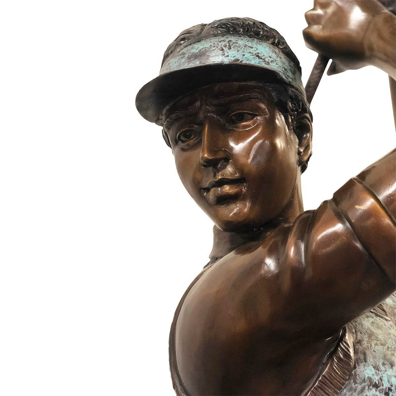 Straight Down the Fairway-Custom Bronze Statues & Fountains for Sale-Randolph Rose Collection