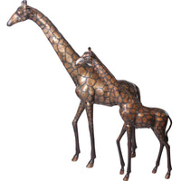 Family Of Giraffe Sculptures