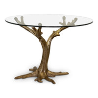 Gold Tree Table Base
