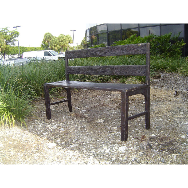 Bronze Park Bench