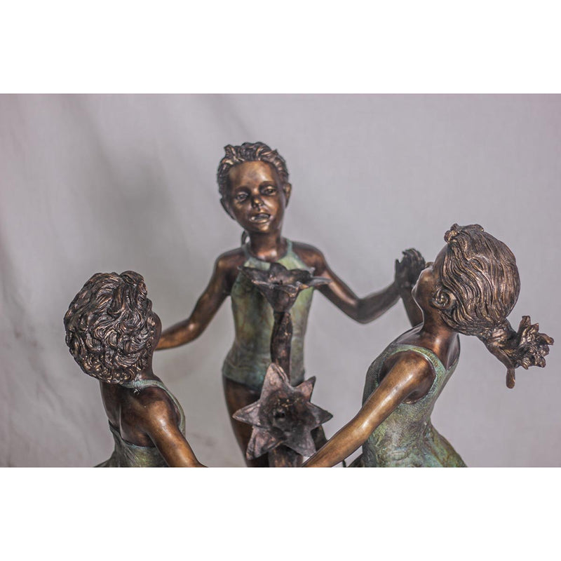 Three Girls Dancing-Custom Bronze Statues & Fountains for Sale-Randolph Rose Collection
