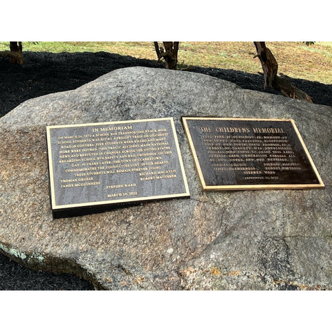 High School Memorial Plaques