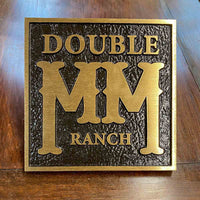 Ranch Logo Plaque